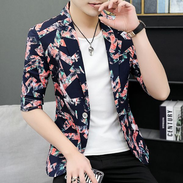 летняя мужская printed костюм куртка мужчин цветочные моды blazer человек семь рукав костюмы стильный дизайн мужской мужчина для slim fit bl, White;black
летняя мужская printed костюм куртка мужчин цветочные моды blazer человек семь рукав костюмы стильный дизайн мужской мужчина для slim fit bl, White;black