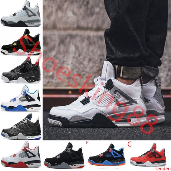 new 4 4s basketball shoes man 4s pure money royalty white cement premium black bred fire red mens sports sneakers size 8-13
new 4 4s basketball shoes man 4s pure money royalty white cement premium black bred fire red mens sports sneakers size 8-13