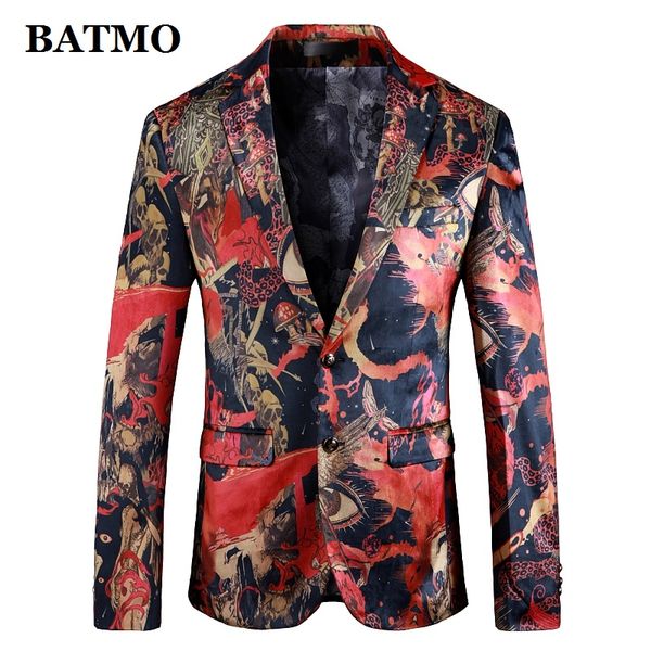 batmo 2019 new arrival printed casual blazers men,men's casual suits,printed men's jackets plus-size 912, White;black
batmo 2019 new arrival printed casual blazers men,men's casual suits,printed men's jackets plus-size 912, White;black