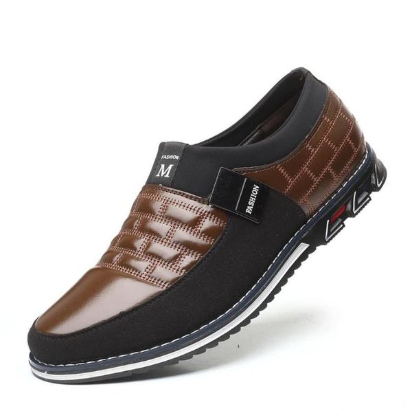 fashion oxfords leather men casual shoes 2020 mens loafers moccasins breathable slip on driving shoes big size 38-48, Black
fashion oxfords leather men casual shoes 2020 mens loafers moccasins breathable slip on driving shoes big size 38-48, Black