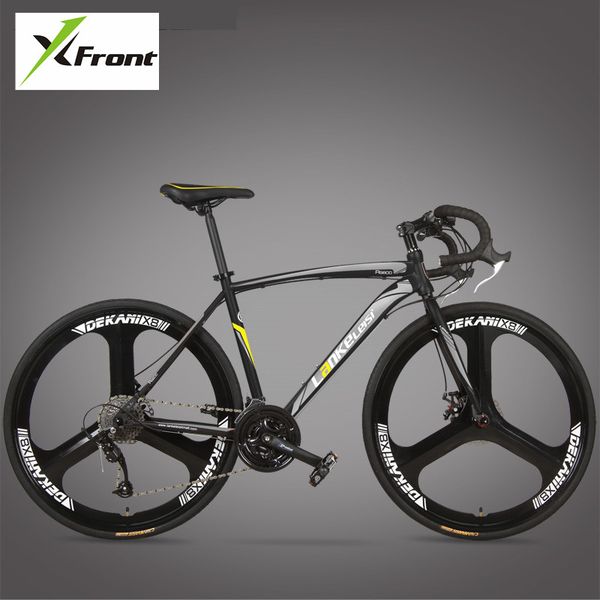 new brand road bike carbon steel frame 700cc wheel 21 27 speed dual disc brake bicicleta outdoor cycling bicycle
new brand road bike carbon steel frame 700cc wheel 21 27 speed dual disc brake bicicleta outdoor cycling bicycle