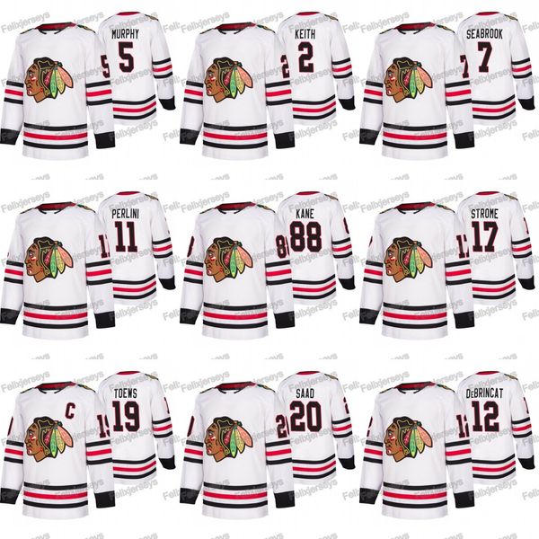 19 Jonathan Toews 2019-20 Chicago Blackhawks 88 Patrick Kane Duncan Keith Dylan Strome Alex DeBrincat Brendan Perlini Brent Seabrook Jersey
19 Jonathan Toews 2019-20 Chicago Blackhawks 88 Patrick Kane Duncan Keith Dylan Strome Alex DeBrincat Brendan Perlini Brent Seabrook Jersey