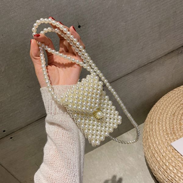 luxury handmade mini pearl bag casual shoulder crossbody bag cute beads women's bags evening cigarette case bolsa de perlas
luxury handmade mini pearl bag casual shoulder crossbody bag cute beads women's bags evening cigarette case bolsa de perlas