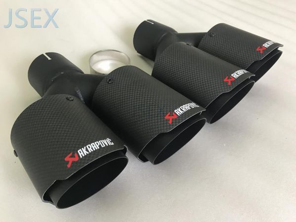 carbon fibre styling akrapovic stainless steel universal dual automobile exhaust pipe muffler car accessories modification
carbon fibre styling akrapovic stainless steel universal dual automobile exhaust pipe muffler car accessories modification