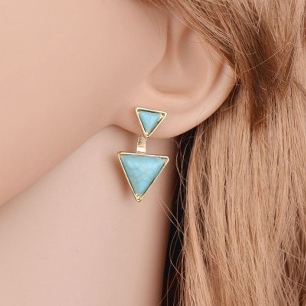new fashion gold color geometric triangle stud earrings for women fine jewelry bijoux brincos e945, Golden;silver
new fashion gold color geometric triangle stud earrings for women fine jewelry bijoux brincos e945, Golden;silver