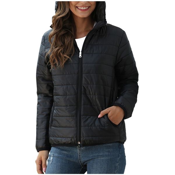 мандарин воротник пальто зимы женщин плюс размер женщин зимняя теплая с длинным рукавом карманный hoodie красный сплошной цвет молния куртка, Black 
мандарин воротник пальто зимы женщин плюс размер женщин зимняя теплая с длинным рукавом карманный hoodie красный сплошной цвет молния куртка, Black