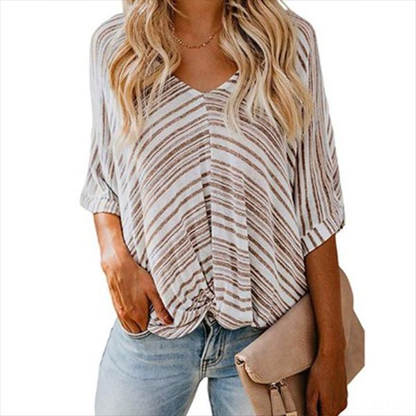 large size knot striped bat sleeve women's t-shirt large size knot striped bat sleeve women's t-shirt, White
large size knot striped bat sleeve women's t-shirt large size knot striped bat sleeve women's t-shirt, White