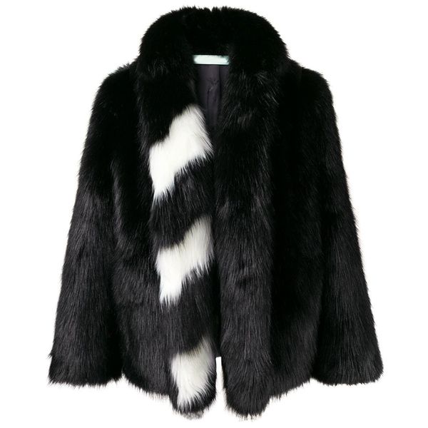 cp striped collar faux fur jacket women fashion pockets faux fur coat women long sleeves jackets female ladies cp190, Black
cp striped collar faux fur jacket women fashion pockets faux fur coat women long sleeves jackets female ladies cp190, Black