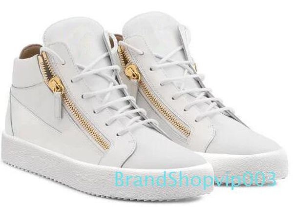er shoes genuine leather casual shoes golden zipper men and women high sneakers trainers, Black
er shoes genuine leather casual shoes golden zipper men and women high sneakers trainers, Black