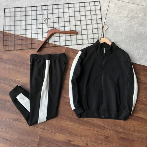 designer tracksuit for men fashion mens plus velvet jacket + pants suits luxury streetwear style sets men brand tracksuits clothing, Gray
designer tracksuit for men fashion mens plus velvet jacket + pants suits luxury streetwear style sets men brand tracksuits clothing, Gray
