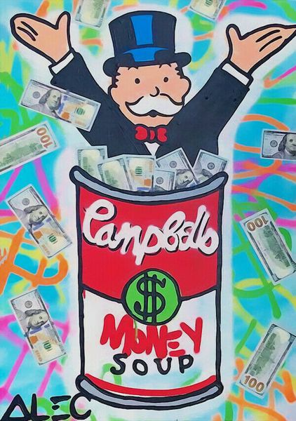 alec monopoly graffiti art decor money soup home decor handpainted &hd print oil painting on canvas wall art canvas pictures 200203
alec monopoly graffiti art decor money soup home decor handpainted &hd print oil painting on canvas wall art canvas pictures 200203