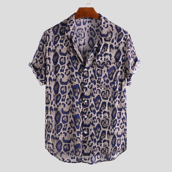 jaycosin summer printed shirts mens leopard print casual streetwear handsome cool short sleeve turn down collar shirt 0109, White;black
jaycosin summer printed shirts mens leopard print casual streetwear handsome cool short sleeve turn down collar shirt 0109, White;black
