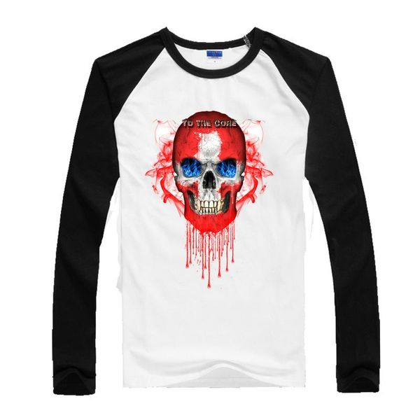 швейцария skull к сердечнику 2017 новая молодежь хлопок бейсбол спорт мужские футболки группа персонализация, White;black
швейцария skull к сердечнику 2017 новая молодежь хлопок бейсбол спорт мужские футболки группа персонализация, White;black