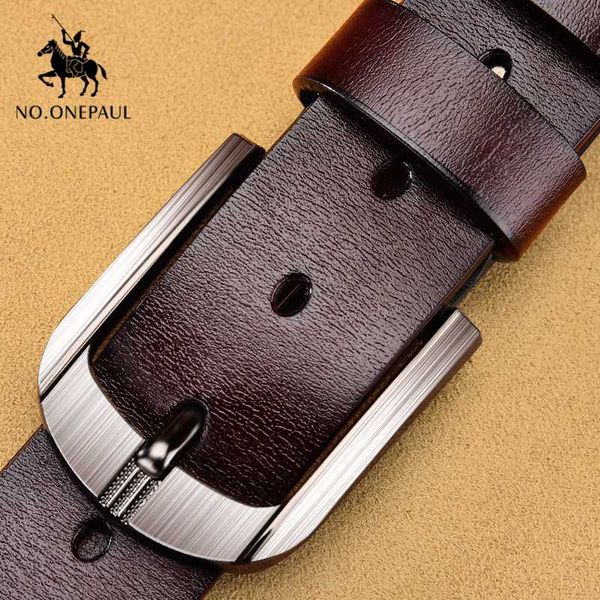 no.onepaul men belt cow genuine leather fashion new male belts for men vintage pin buckle waist belts high quality, Black;brown
no.onepaul men belt cow genuine leather fashion new male belts for men vintage pin buckle waist belts high quality, Black;brown