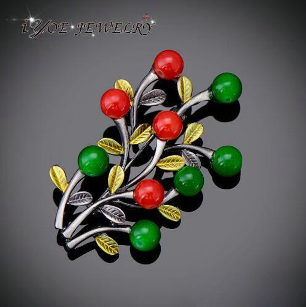 new arrival antique metal tree brooch vintage style green natural stone pins and brooches women fashion brand jewelry, Gray
new arrival antique metal tree brooch vintage style green natural stone pins and brooches women fashion brand jewelry, Gray