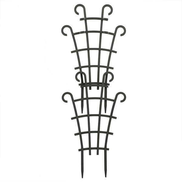 2 pcs plant climbing trellis diy garden plastic mini superimposed potted plant support garden trellises for plant vines
2 pcs plant climbing trellis diy garden plastic mini superimposed potted plant support garden trellises for plant vines