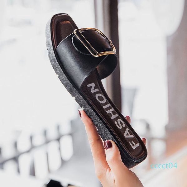2019 new metal decoration women slipper pllus size 36-40 women summer beach slides flip flops outdoor flat slipper ct04, Black
2019 new metal decoration women slipper pllus size 36-40 women summer beach slides flip flops outdoor flat slipper ct04, Black