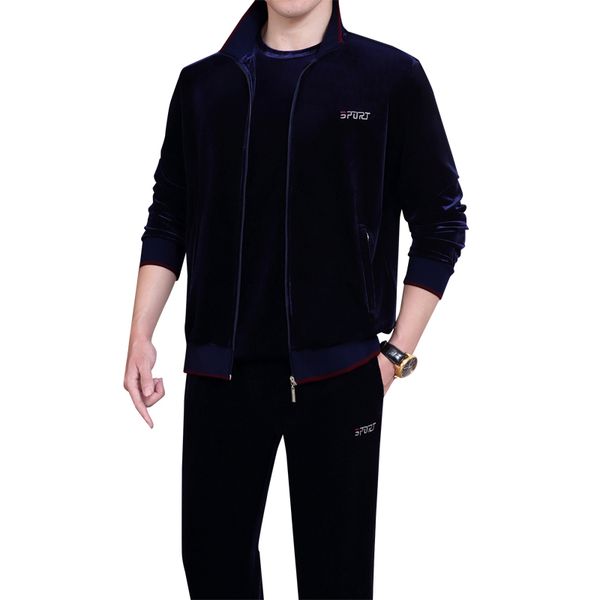 мужские бархатные спортивные костюмы 3 шт. наборы 9808 весна осень велюр спортивные костюмы для мужчин необычные бархатные куртки с коротким, Gray
мужские бархатные спортивные костюмы 3 шт. наборы 9808 весна осень велюр спортивные костюмы для мужчин необычные бархатные куртки с коротким, Gray