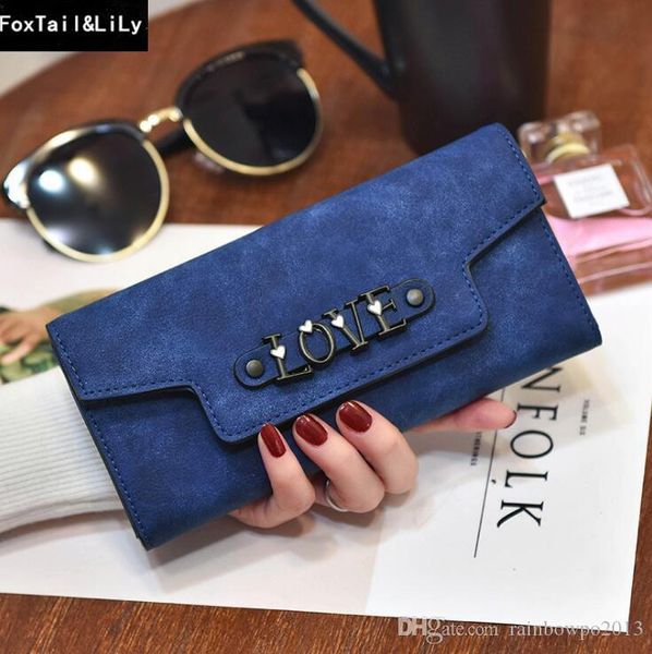 women wallet simple frosted leather long money wallet fashion metal decoration women wallet leisure large capacity leather handheld wallets, Red;black
women wallet simple frosted leather long money wallet fashion metal decoration women wallet leisure large capacity leather handheld wallets, Red;black