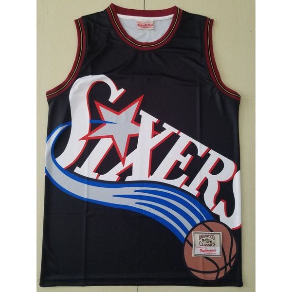 39 basketball jerseys mitchellness series s-xxl phi classic black jerseys stitched mens basketball jerseys, Gray
39 basketball jerseys mitchellness series s-xxl phi classic black jerseys stitched mens basketball jerseys, Gray