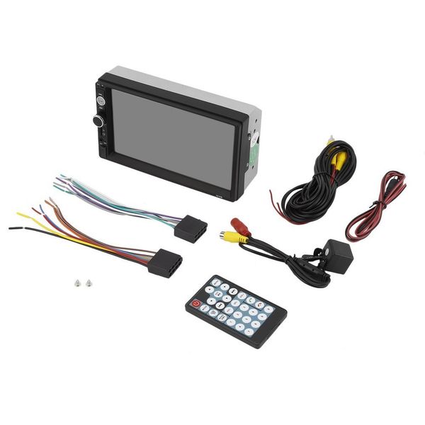 7 inch car mp5 multimedia player 2 din radio touch screen bluetooth fm usb aux support rear view camera remote control car kit
7 inch car mp5 multimedia player 2 din radio touch screen bluetooth fm usb aux support rear view camera remote control car kit