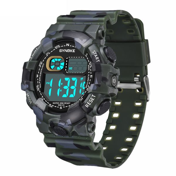 synoke children watches sports student men boys clock led digital wristwatch alarm luminous electronic wrist watch for boy girls, Blue
synoke children watches sports student men boys clock led digital wristwatch alarm luminous electronic wrist watch for boy girls, Blue