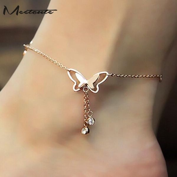 meetcute butterfly pendant anklets foot chain summer yoga beach bracelet on the led for women beach wearing foot jewelry, Red;blue
meetcute butterfly pendant anklets foot chain summer yoga beach bracelet on the led for women beach wearing foot jewelry, Red;blue