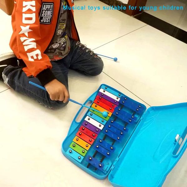 25 tone color sheet steel piano children xylophone gift music toy knowledge development and entertainment
25 tone color sheet steel piano children xylophone gift music toy knowledge development and entertainment