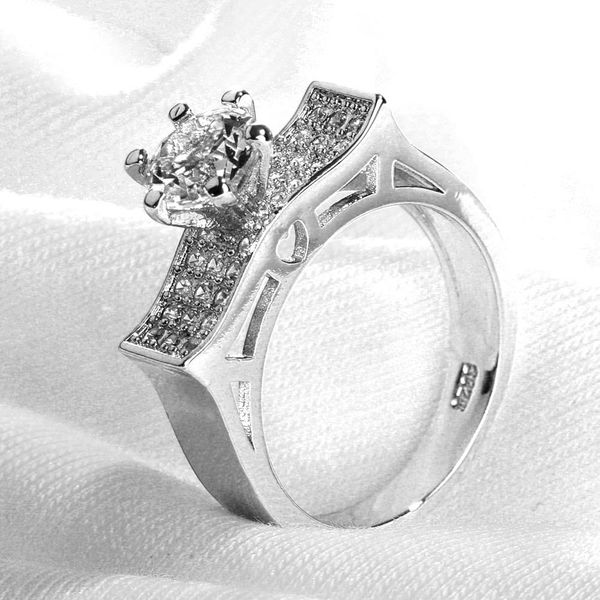 2pcs / set мода женщины rhinestone заявление обручальное кольцо перста подарка ювелирных изделий, Silver
2pcs / set мода женщины rhinestone заявление обручальное кольцо перста подарка ювелирных изделий, Silver