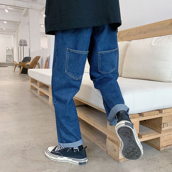 korean style straight jeans men's fashion casual retro jeans men pants streetwear wild loose hip hop denim trousers mens -2xl, Blue
korean style straight jeans men's fashion casual retro jeans men pants streetwear wild loose hip hop denim trousers mens -2xl, Blue