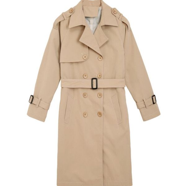 2019 spring new women trench coat plus size windbreaker oat women double breasted long trench coat casual office lady outwear, Tan;black
2019 spring new women trench coat plus size windbreaker oat women double breasted long trench coat casual office lady outwear, Tan;black