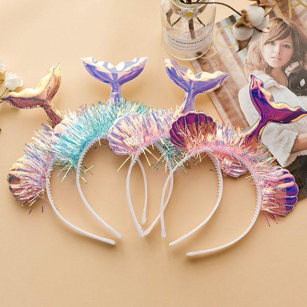 little mermaid party crown headband mermaid tail headbands girls kids diy tassel headwear baby shower party hair supplie
little mermaid party crown headband mermaid tail headbands girls kids diy tassel headwear baby shower party hair supplie
