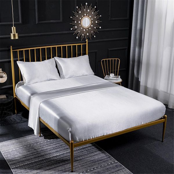 40white bed spread silk elastic fitted sheets and pillowcase sets satin bed cover set solid size smooth underwear set
40white bed spread silk elastic fitted sheets and pillowcase sets satin bed cover set solid size smooth underwear set