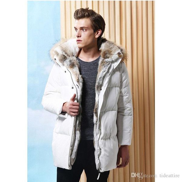 mens designer jacket winter fashion hoodies duck down parka rabbit fur thicken parkas mens jaqueta masculina outwear coat, Black
mens designer jacket winter fashion hoodies duck down parka rabbit fur thicken parkas mens jaqueta masculina outwear coat, Black