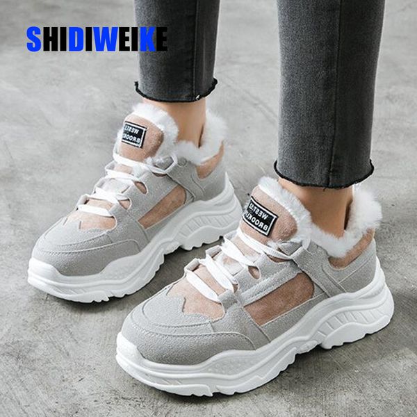 2019 classic suede women winter sneakers warm fur plush insole ankle boots women shoes lace-up shoes woman n562 mx200324, Black
2019 classic suede women winter sneakers warm fur plush insole ankle boots women shoes lace-up shoes woman n562 mx200324, Black