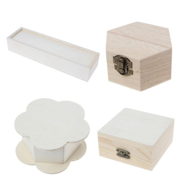 natural wood box unfinished plain wooden jewelry storage pencil case diy craft accessory, Black
natural wood box unfinished plain wooden jewelry storage pencil case diy craft accessory, Black