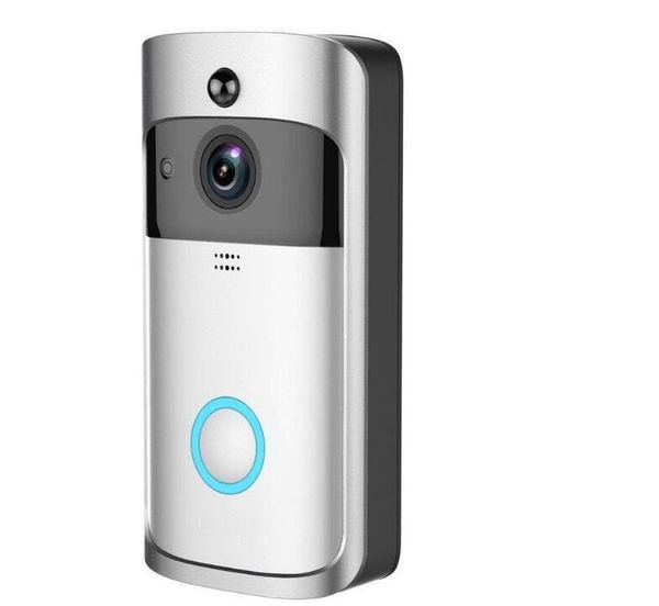 smart home video doorbell hd for wifi connection two-way audio lens wide angle night vision, Black;white
smart home video doorbell hd for wifi connection two-way audio lens wide angle night vision, Black;white
