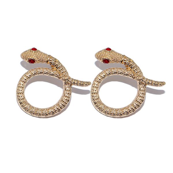 punk vintage snake stud earrings for women geometric red rhinestone animal stud earing fashion jewelry for girlfriend gift e408, Golden;silver
punk vintage snake stud earrings for women geometric red rhinestone animal stud earing fashion jewelry for girlfriend gift e408, Golden;silver
