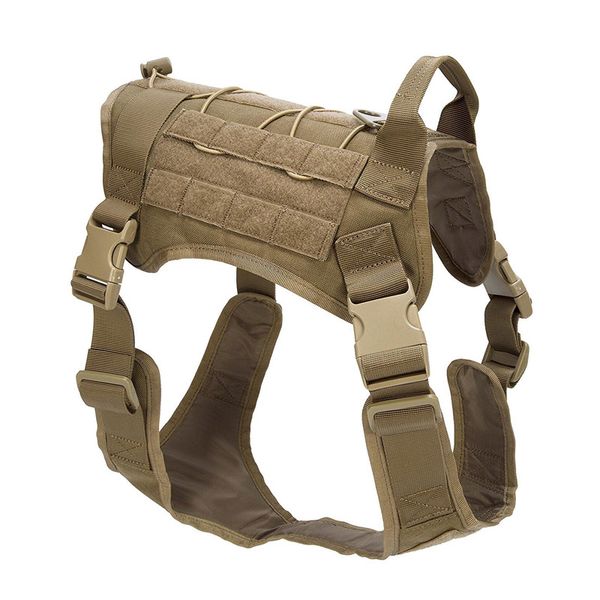 tactical service dog harness vest training molle nylon water-resistan military patrol adjustable k9 dog hunting vest, Black;green
tactical service dog harness vest training molle nylon water-resistan military patrol adjustable k9 dog hunting vest, Black;green