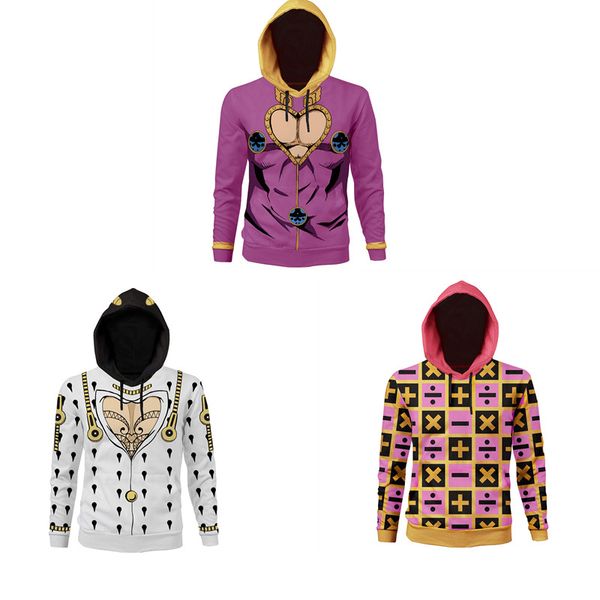 jojo's bizarre adventure cosplay trish hoodie streetwear giorno giovanna hoodie cospaly jacket coat pullover, Black
jojo's bizarre adventure cosplay trish hoodie streetwear giorno giovanna hoodie cospaly jacket coat pullover, Black