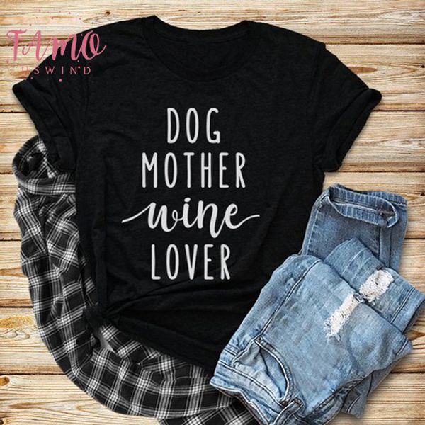dog mother wine lover t shirt short sleeve funny quote tee women lovers stylish graphic vintage dog clothing shirts, White
dog mother wine lover t shirt short sleeve funny quote tee women lovers stylish graphic vintage dog clothing shirts, White