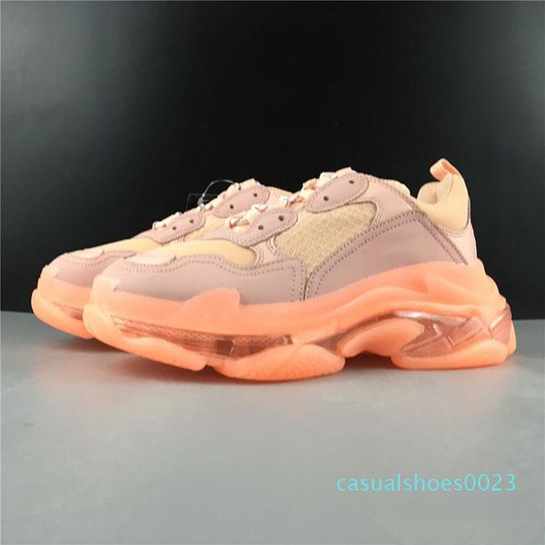 paris 2019 crystal bottom triple-s leisure shoes dad platform triple s sneakers for men women vintage kanye old grandpa trainer 36-39 c23, Black 
paris 2019 crystal bottom triple-s leisure shoes dad platform triple s sneakers for men women vintage kanye old grandpa trainer 36-39 c23, Black