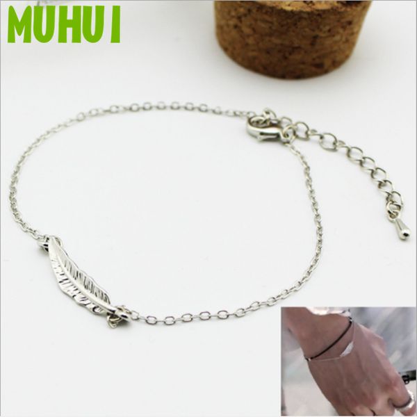 kpop jungkook mv same style leaf link chain bracelets for women jewelry b123, Golden;silver
kpop jungkook mv same style leaf link chain bracelets for women jewelry b123, Golden;silver