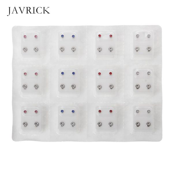12 pairs surgical steel hypoallergenic ear piercing earrings 3mm clear cz stud earring personality ear decoration birthday gift, Golden;silver
12 pairs surgical steel hypoallergenic ear piercing earrings 3mm clear cz stud earring personality ear decoration birthday gift, Golden;silver