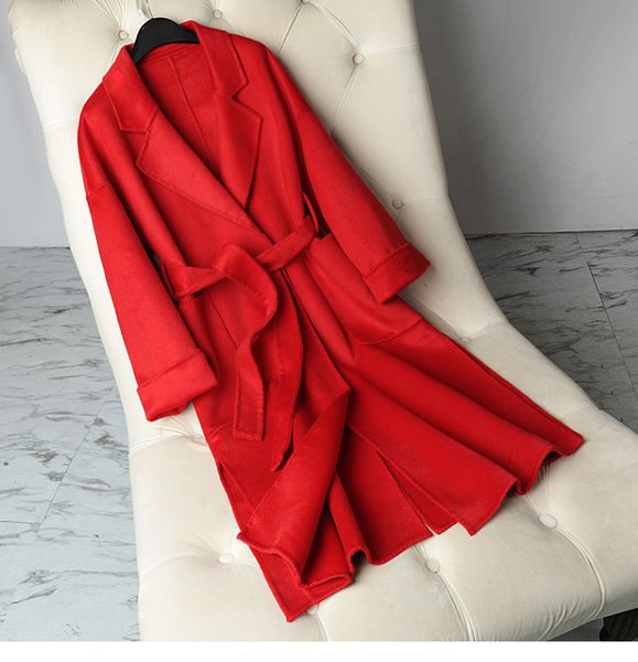 women wool coat 2019 autumn winter women woolen coat female woolen outerwear loose korean wool outerwear new arrival, Black
women wool coat 2019 autumn winter women woolen coat female woolen outerwear loose korean wool outerwear new arrival, Black