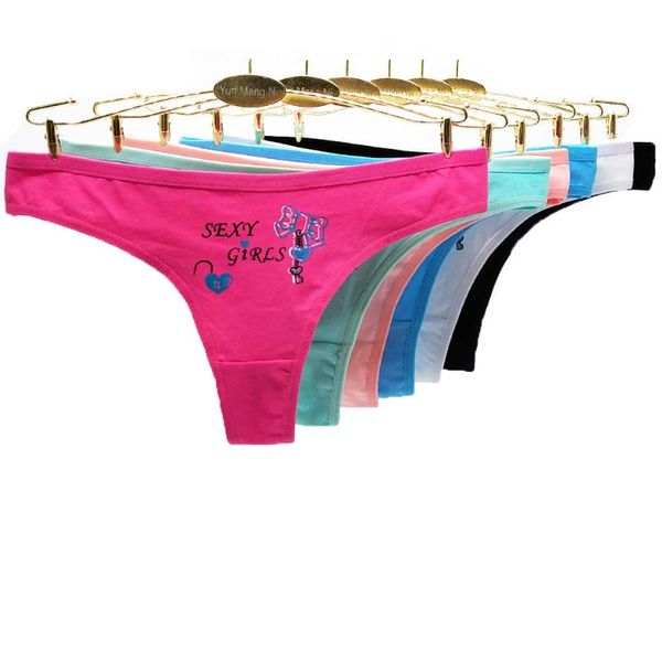 5pcs/lot now sell letters printed cotton thong trade women's underwear passion t pants 87373, Black;pink
5pcs/lot now sell letters printed cotton thong trade women's underwear passion t pants 87373, Black;pink