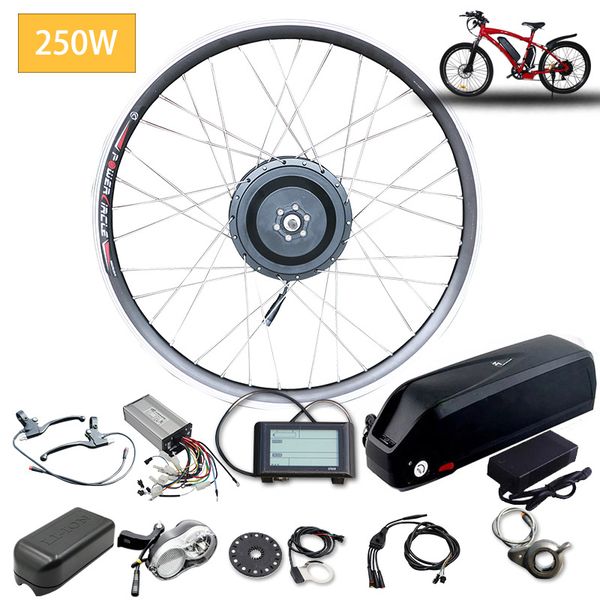 36v 250w front motor wheel kit 20"24"26"700c electric bike conversion kit samsung lithium battery lcd display ebike no tax
36v 250w front motor wheel kit 20"24"26"700c electric bike conversion kit samsung lithium battery lcd display ebike no tax