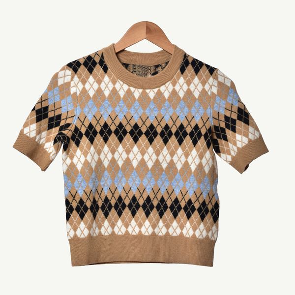 2019 fall winter short sleeve round neck khaki geometric print woolen knitted pullover sweater women fashion sweaters d2616129, White;black
2019 fall winter short sleeve round neck khaki geometric print woolen knitted pullover sweater women fashion sweaters d2616129, White;black