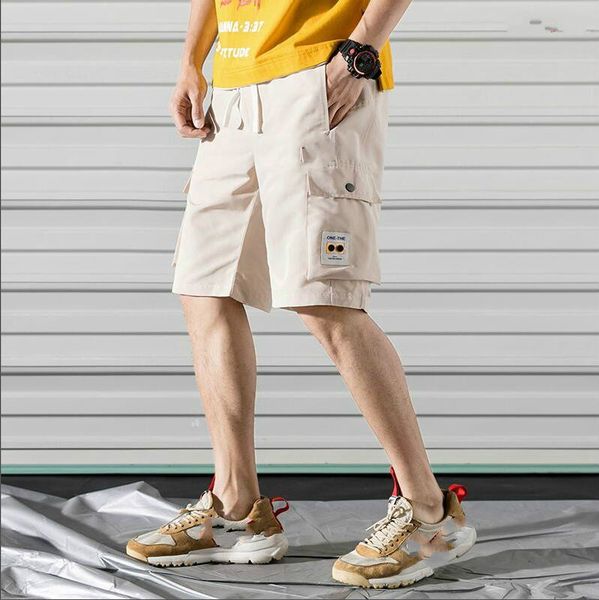 men cargo pants mens chmapion casual calf-length pants man loose cropped trousers multi-pocket beamed overalls male sports short, Black
men cargo pants mens chmapion casual calf-length pants man loose cropped trousers multi-pocket beamed overalls male sports short, Black