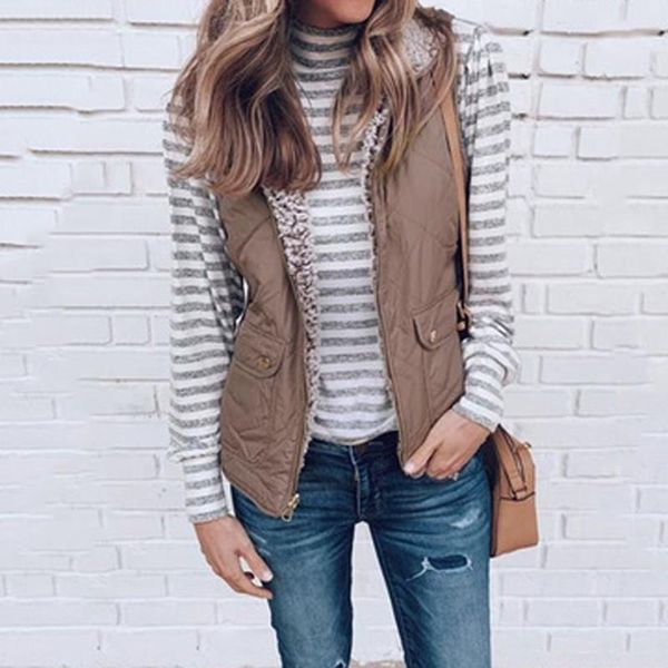 winter plush two-way women vests coats fluffy collar thicken warm jackets sleeveless waistcoat vests outwear, Black;white
winter plush two-way women vests coats fluffy collar thicken warm jackets sleeveless waistcoat vests outwear, Black;white